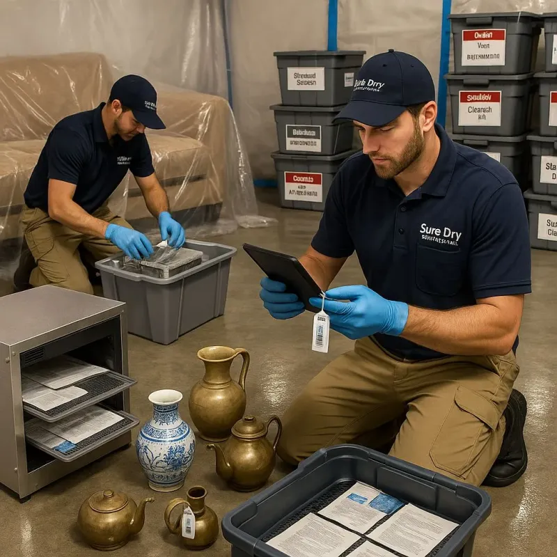 Content Protection and Restoration process in Del Aire, CA